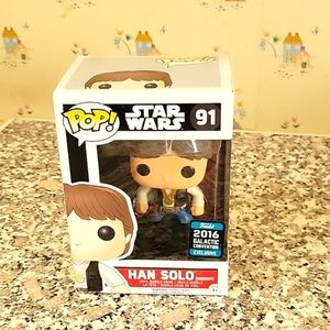 Funko Pop Star Wars Han Solo Ceremony #91- 2016 Galactic Convention